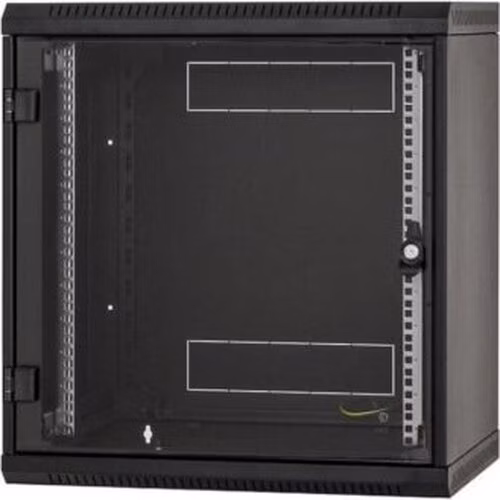 19" jednodielny rack TRITON 9U/600 mm, odnímateľné bočné kryty, čierny