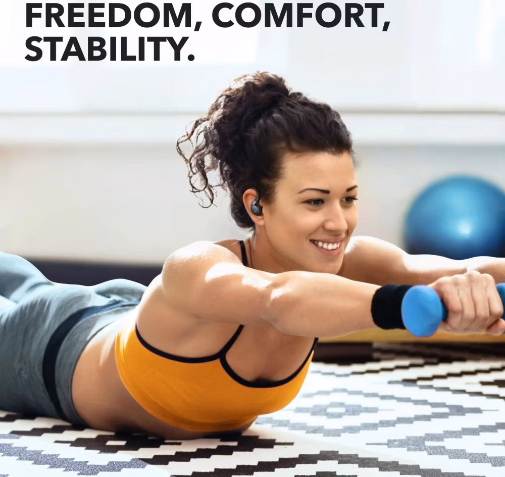 Anker Soundcore Sport X20/ sluchátka/ Bluetooth/ BassUp/ ANC/ IP68/ černá