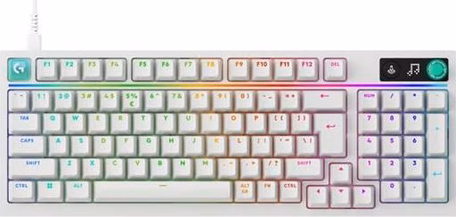 Logitech® G316 X 98 - WHITE -  US INT'L, hmatová