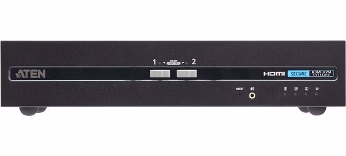 Aten CS1142H4-AT-G 2-Port USB HDMI Dual Display Secure KVM Switch (PSD PP v4.0 Compliant)