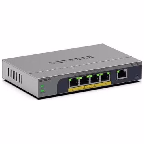 Netgear 5PT GIGABIT UNMANAGEABLE PLUS SWITCH W/ POE+
