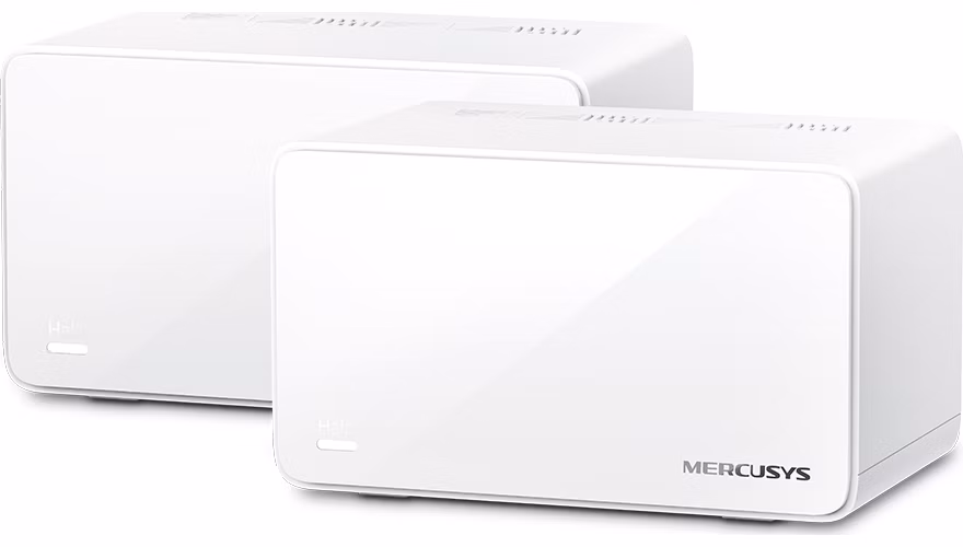 TP-Link Mercusys Halo H90X(2-pack) WiFi systém, WiFi 6, AX6000, 1x 2,5GLAN, 2x GLAN