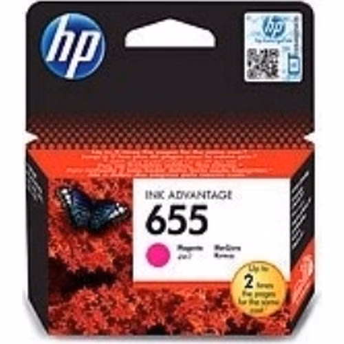 HP Ink Cartridge 655/Magenta/600 stran