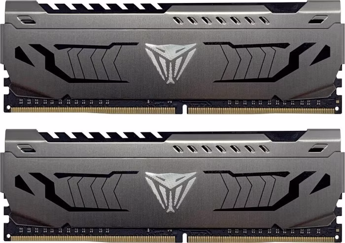 Patriot Viper Steel/DDR4/64GB/3200MHz/CL16/2x32GB/Grey