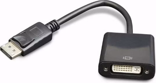Gembird adaptér DisplayPort v.1 (M) na Dual Link DVI (F) 0.1m kábel, čierny