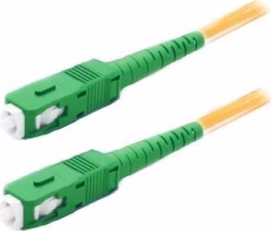 XtendLan simplexní patch kabel SM 9/125, OS2, SC(APC)-SC(APC), LS0H, 2m