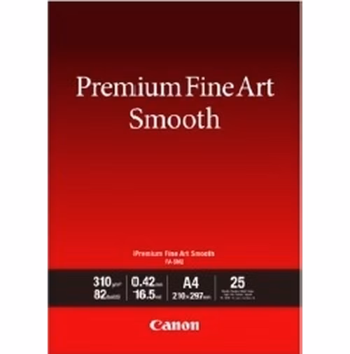 Canon fotopapír Premium FineArt Smooth A4 25 sheets