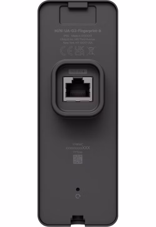Ubiquiti UniFi Access G3 Reader Fingerprint B - Přístupová čtečka, otisk prstů, klávesnice, IP55, PoE, černá
