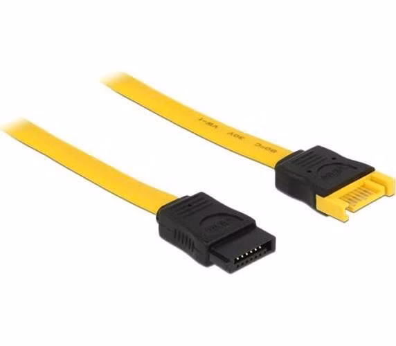 Delock prodlužovací kabel SATA 6 Gb/s samec - samice 50 cm
