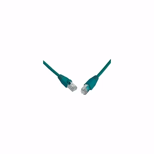 SOLARIX patch kábel CAT5E SFTP PVC 2m zelený snag-proof