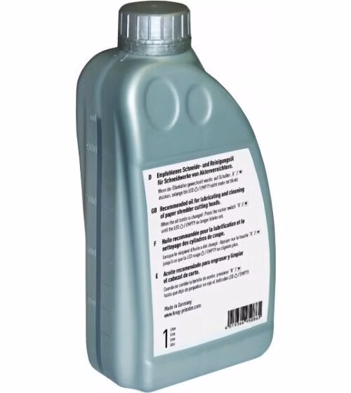 Olej EBA pre skartovacie stroje 1000 ml