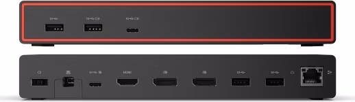 Lenovo ThinkPad USB4 Smart Dock 5500 - PD65W (2x DP, 1x HDMI, 1x RJ45, 2x USB-C,4x USB) max 4x LCD