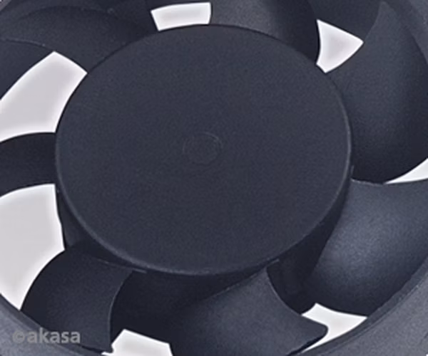 ventilátor Akasa - 40x10 mm - čierny