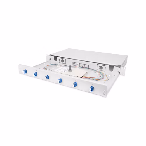 DIGITUS Professional Fiber Optic Splice Box, Equipped, LC, OS2