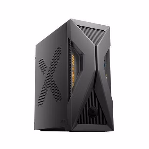 ASUS TUF T500 Mini Tower - Core 5 210H/16GB/1TB SSD/RTX 5060 8GB/330W/3y PUR/Bez OS/šedá