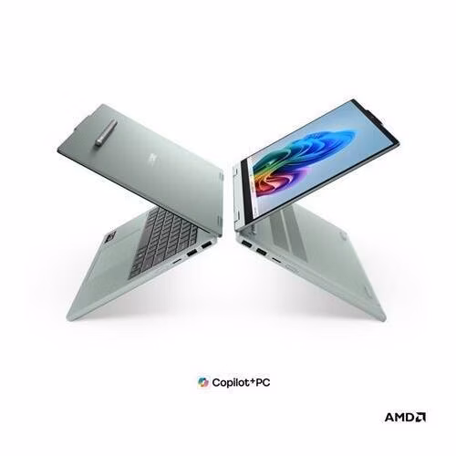 Lenovo IdeaPad 5 2-in-1 RyzenAI 7 445/Copilot+/16GB/SSD 512GB/14"/WUXGA/OLED/touch/600nitů/60Hz/Pero/WIN11 Home/zelená