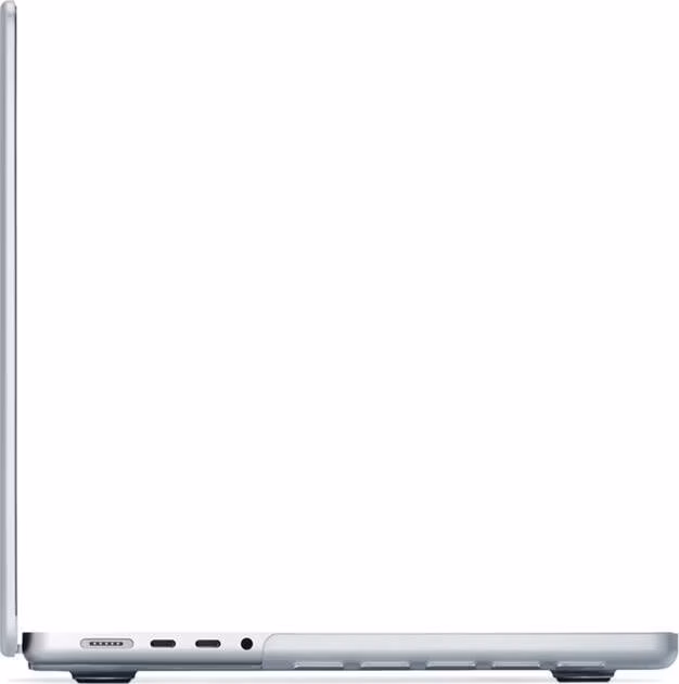 Pipetto kryt Hardshell Dots Case pre Macbook Neo - Frosted Clear