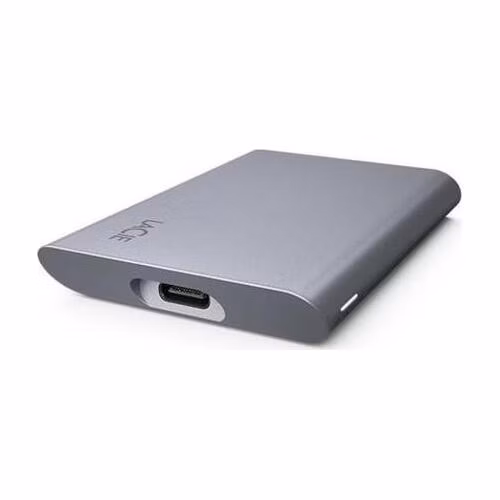 LACIE Mobile SSD 1TB Secure USB-C USB 3.0 Space Gray