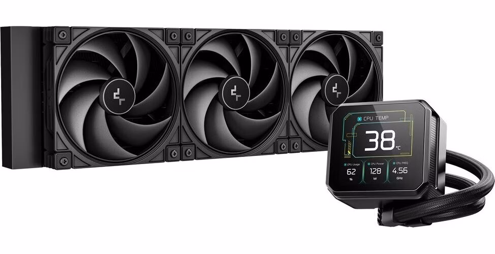 DEEPCOOL Vodní chladič SPARTACUS 360, ARGB, 3x 120mm, AM5, LGA1851, černá