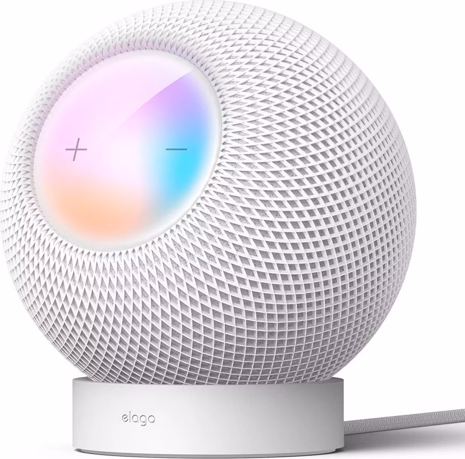 Elago Silicone Stand for HomePod Mini - White