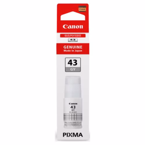 Canon Cartridge GI-43 GY šedá pro PIXMA G540, G640 (3700 str.)