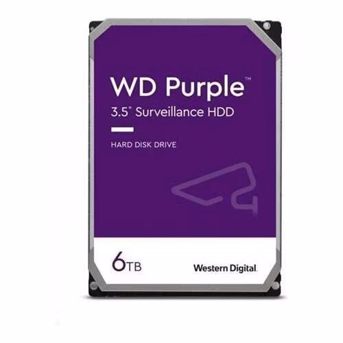 WD PURPLE PRO WD64PURZ 6TB SATA/600 256MB cache, 5400 RPM