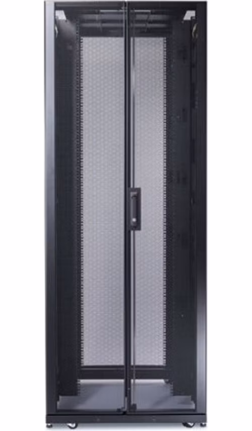 APC NetShelter SX 42U o šířce 750 mm a hloubce 1 200 mm bez bočnic, bez dveří, černá