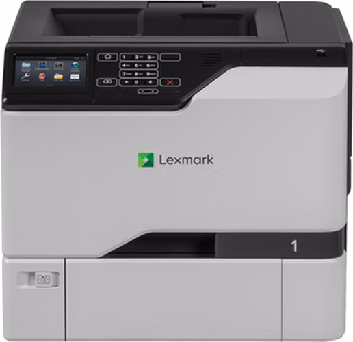 Lexmark CS725de color laser 47/47ppm, síť, duplex, dotykový LCD
