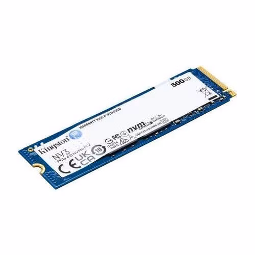 Kingston 500GB NV3 SSD PCIe 4.0 NVMe M.2 2280 ( r5000MB/s, w3000 MB/s )
