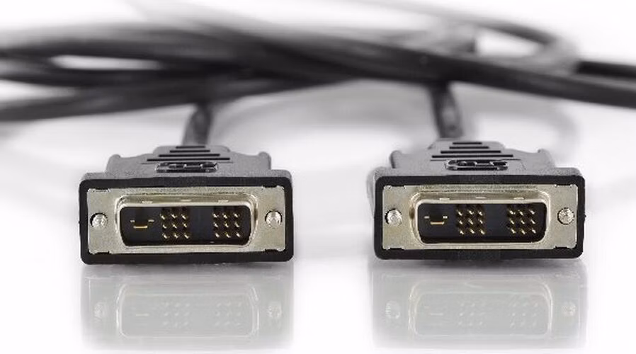 Digitus DVI connection cable, DVI(18+1) M/M, 2.0m, DVI-D Single Link, bl