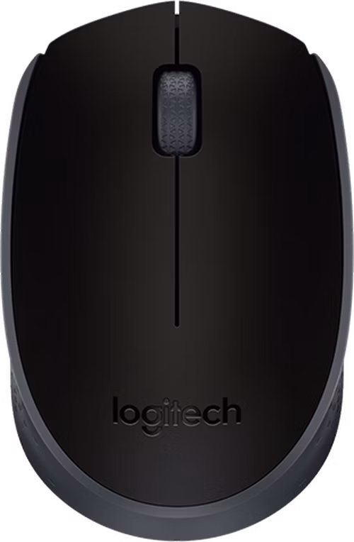 Logitech myš M171/ Bezdrátová/ Optická/ 1000dpi/ USB přijímač/ černá