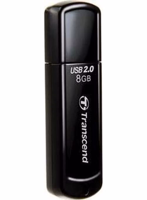 Transcend 8GB JetFlash 350, USB 2.0 flash disk, černý