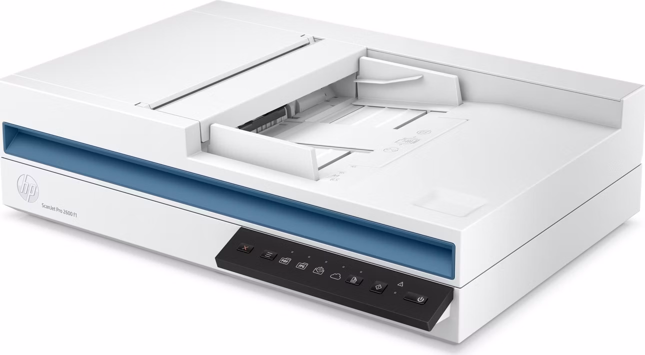 HP ScanJet Pro 2600 f1 Flatbed Scanner (A4,1200 x 1200, USB 2.0, ADF, Duplex)