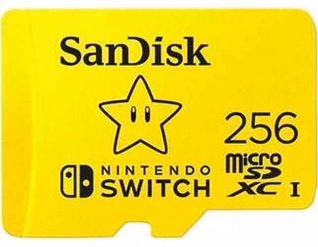 SanDisk Nintendo Switch microSDXC 256GB