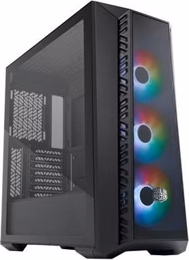 CoolerMaster case MasterBox 520 Mesh, ATX, čierna, bez zdroje