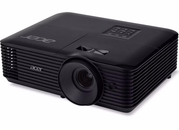 ACER Projektor X1228H, DLP 3D, XGA (1024x768), 4500ANSI, 20000:1, VGA, HDMI, 1x3W, 2.8 kg,ColorBoost 3D, ColorSafe II