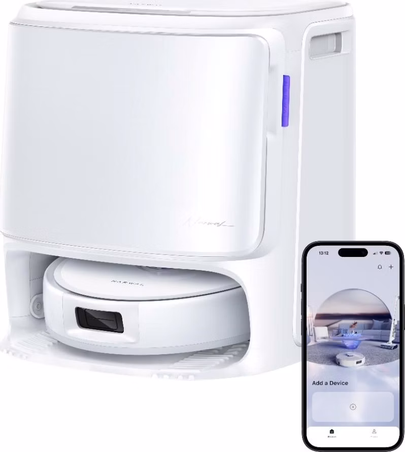Narwal Freo Z10 Pro white - AI robotický vysavač s rotačním mopem a samočistící stanicí
