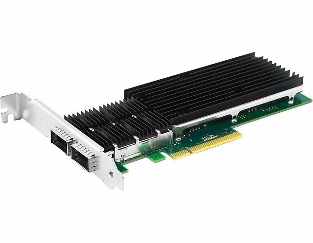 XtendLan PCI-E síťová karta, 2x 40Gbps QSFP+, Intel XL710, PCI-E x8