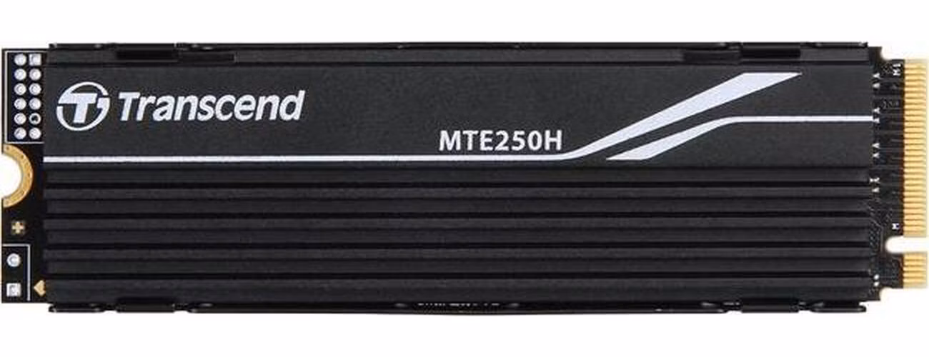 TRANSCEND MTE250H 4TB SSD disk M.2 2280, PCIe Gen4 x4 NVMe 1.4 (3D TLC), aluminium heatsink, 7100MB/s R, 6500MB/s W