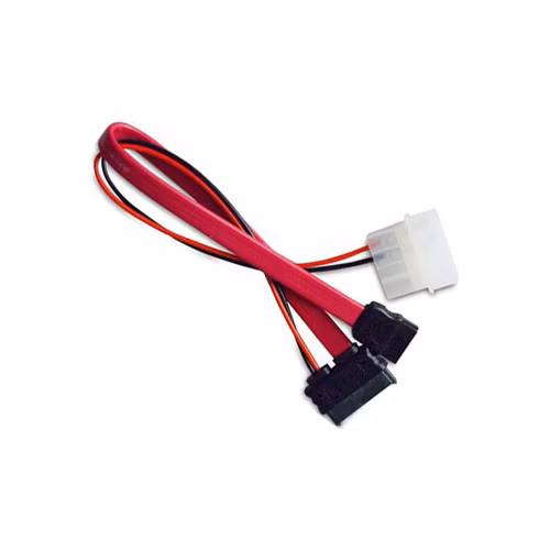AKASA - slimline SATA na SATA dáta a power - 40 cm
