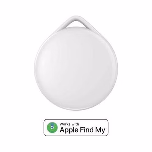 ARMODD iTag bílý bez loga (AirTag alternativa) s podporou Apple Find My (Najít)