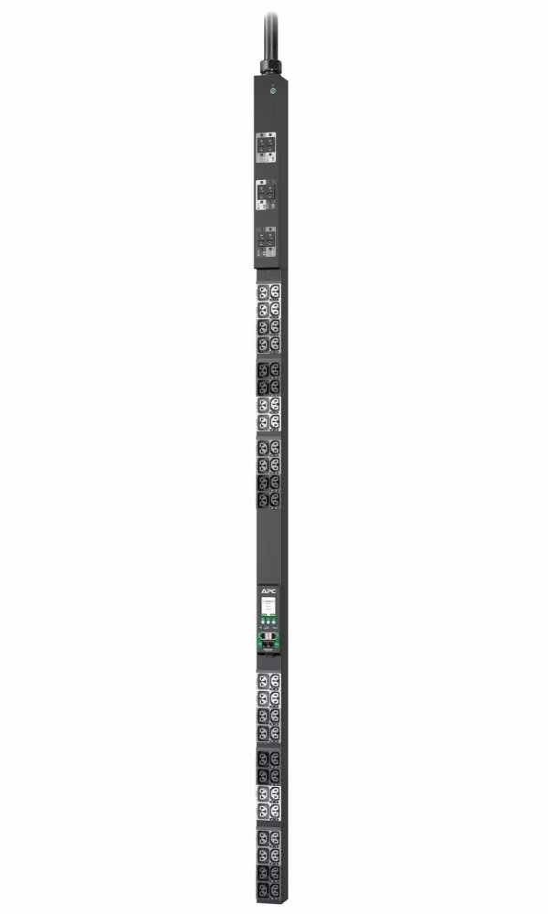 APC NetShelter Rack PDU Advanced, Metered, 3PH, 22.1kW 400V 32A or 17.3kW 415V 30A, 48 Outlets, IEC309