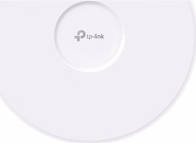 Omada BE3600 Ceiling Mount Dual-Band Wi-Fi 7 Access Point PORT: 1×2.5G RJ45 Port SPEED: 688Mbps at 2.4 GHz + 2880 Mbps