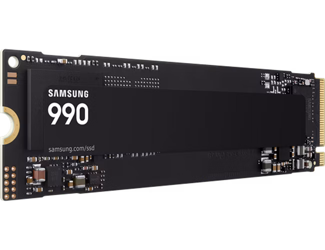 Samsung SSD 990 Series 1TB M.2 PCIe, r7150MB/s, w6450MB/s