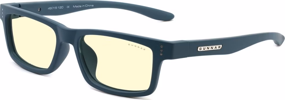 GUNNAR kancelářske/herní brýle  CRUZ KIDS SMALL (4-8) TEAL jantarová skla BLF 65 NATURAL focus