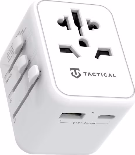 Tactical PTP Travel Adapter White