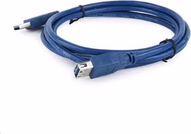 Kábel CABLEXPERT USB A-A 1,8m 3.0 predlžovací, modrý