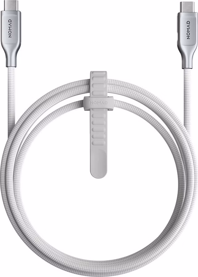 Nomad kábel Made with Kevlar USB-C Cable 240W 1.5m - White