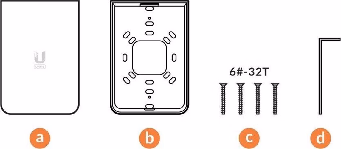 UBNT Ubiquiti U6-IW - UniFi6 In-Wall-rozbaleno