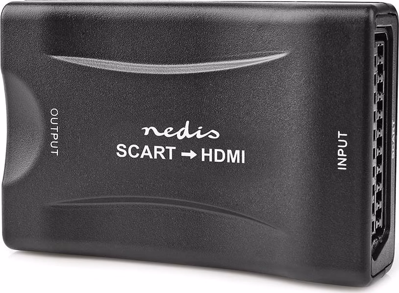 Nedis VCON3463BK - HDMI™ Převodník | SCART Zásuvka | Výstup HDMI ™ | 1cestný | 1080p | 1.2 Gbps | ABS | Černá